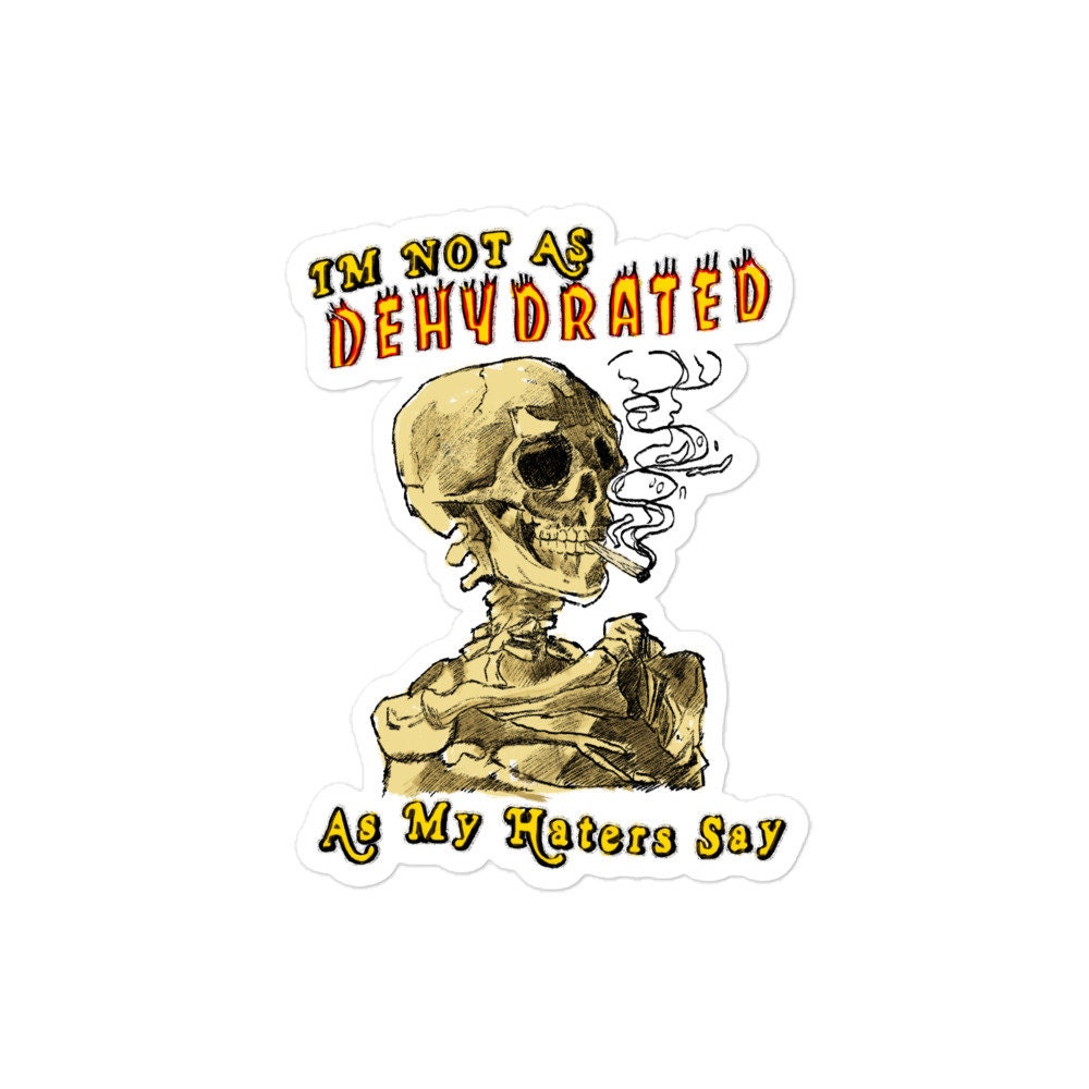 Not Dehydrated Bubble-free stickers
