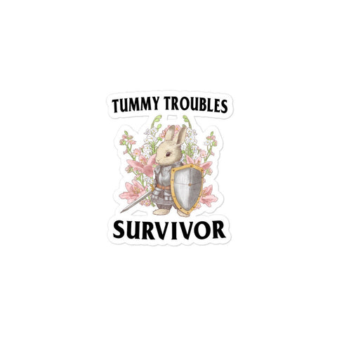 Tummy Troubles Bubble-free stickers