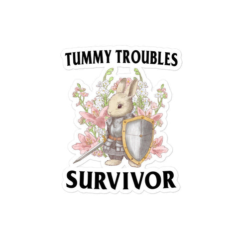 Tummy Troubles Bubble-free stickers