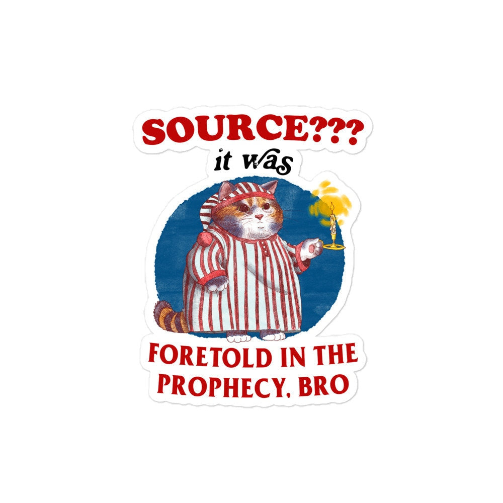Foretold Bubble-free stickers