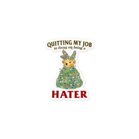 Hater Bubble-free stickers