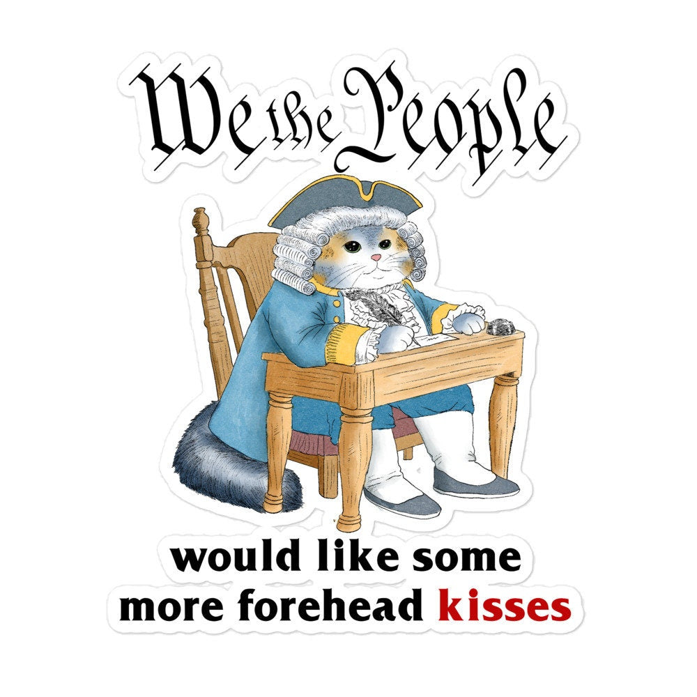 Forehead Kiss Bubble-free stickers