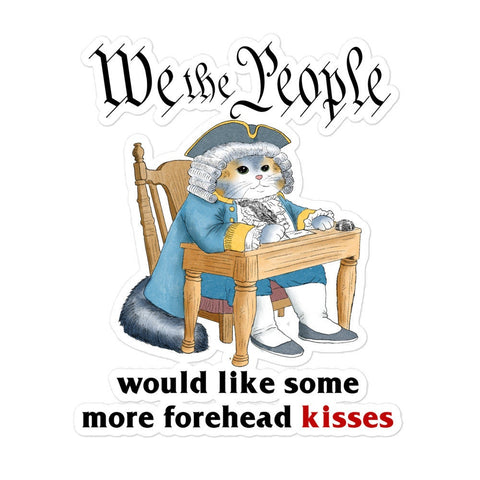 Forehead Kiss Bubble-free stickers