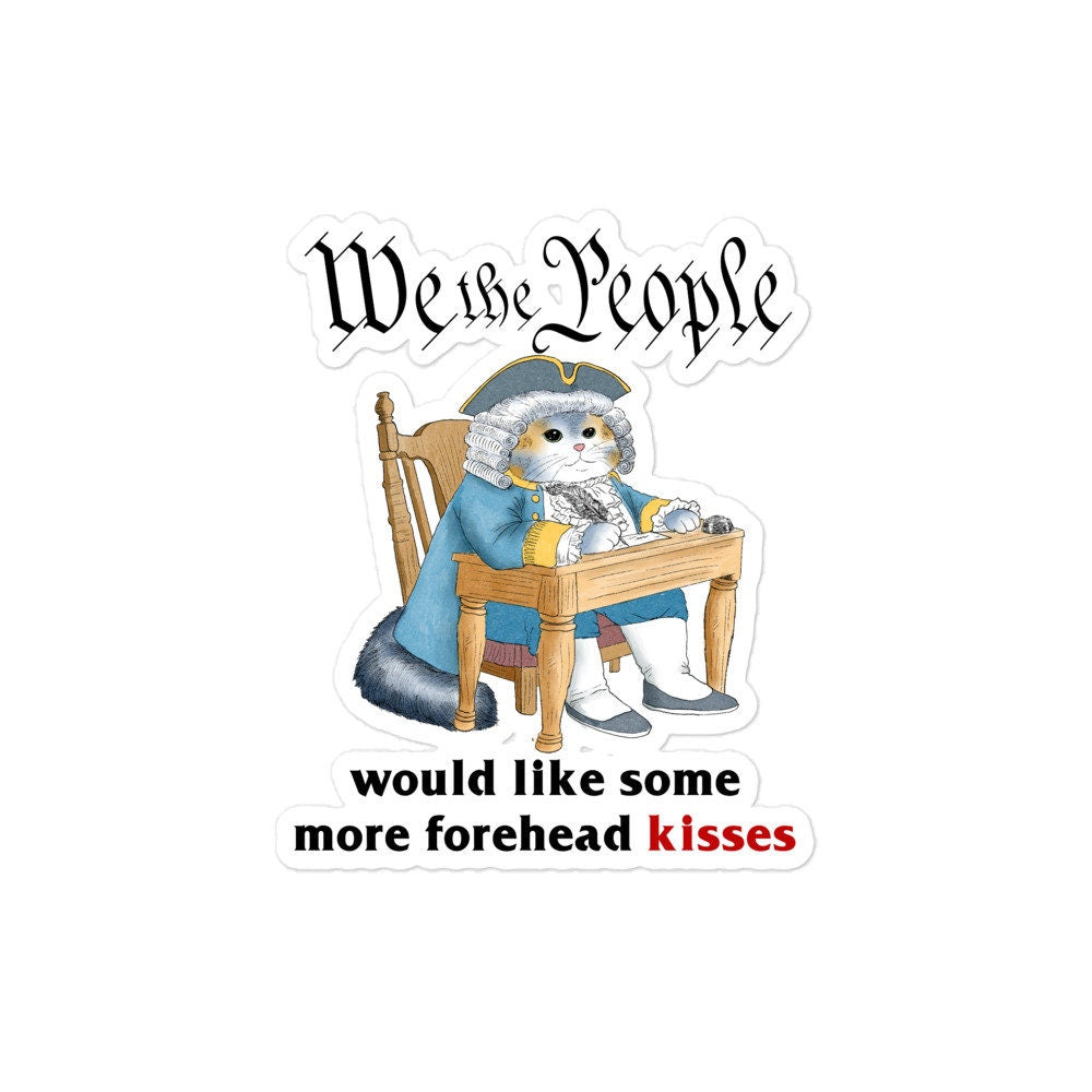 Forehead Kiss Bubble-free stickers