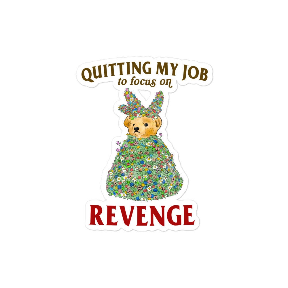 Revenge Bubble-free stickers