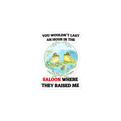 Saloon Bubble-free stickers