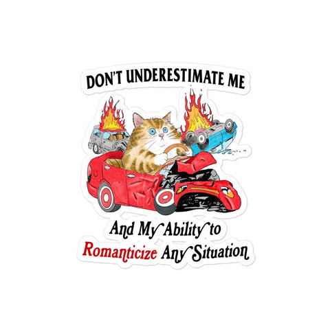Romanticize Bubble-free stickers