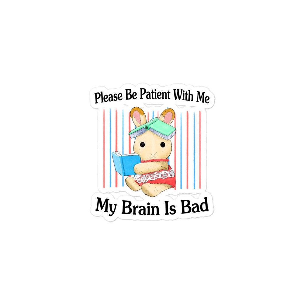 Bad Brain Bubble-free stickers