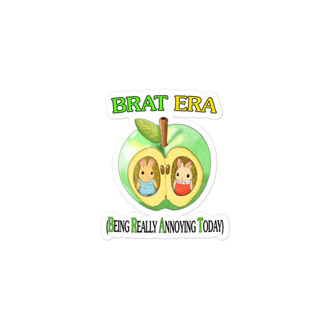 Brat Era Bubble-free stickers