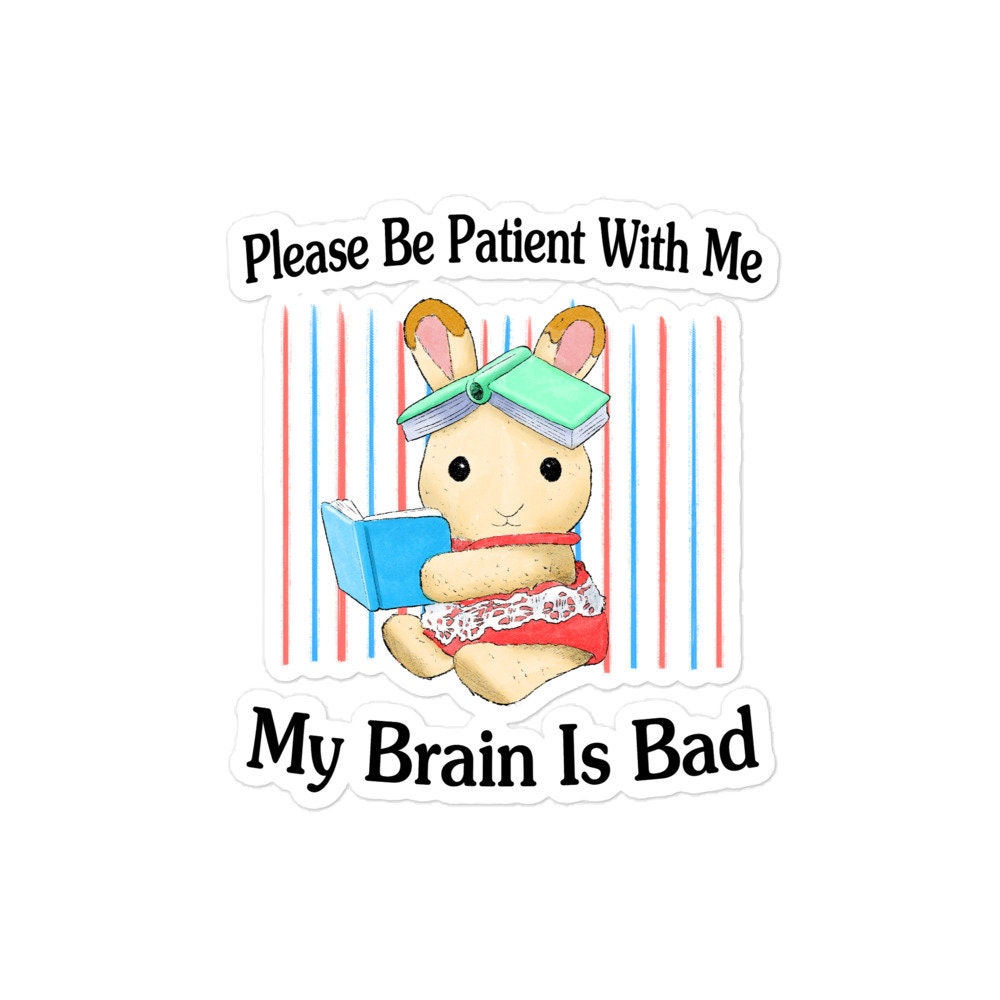 Bad Brain Bubble-free stickers