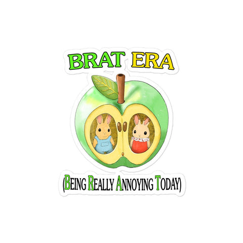 Brat Era Bubble-free stickers