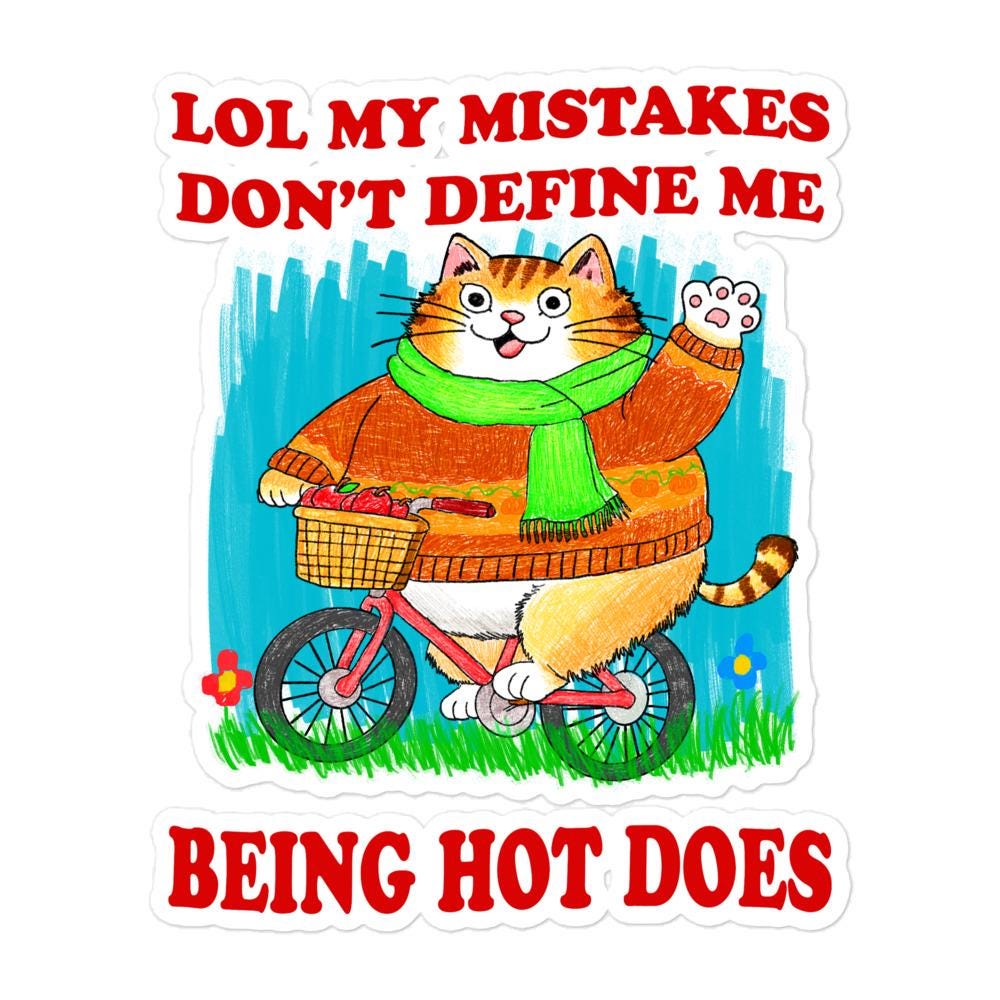 Being Hot Bubble-free stickers