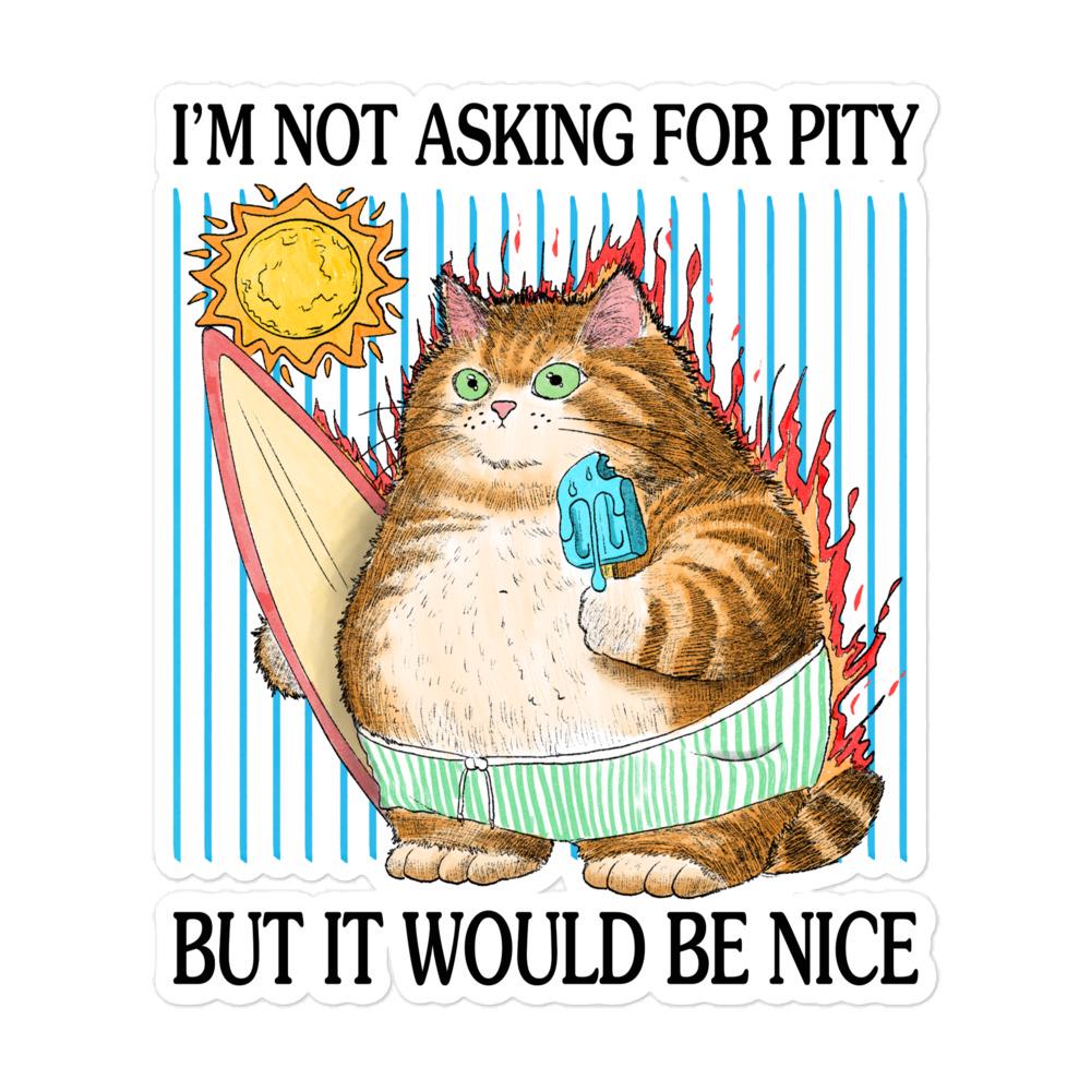 Pity Bubble-free stickers