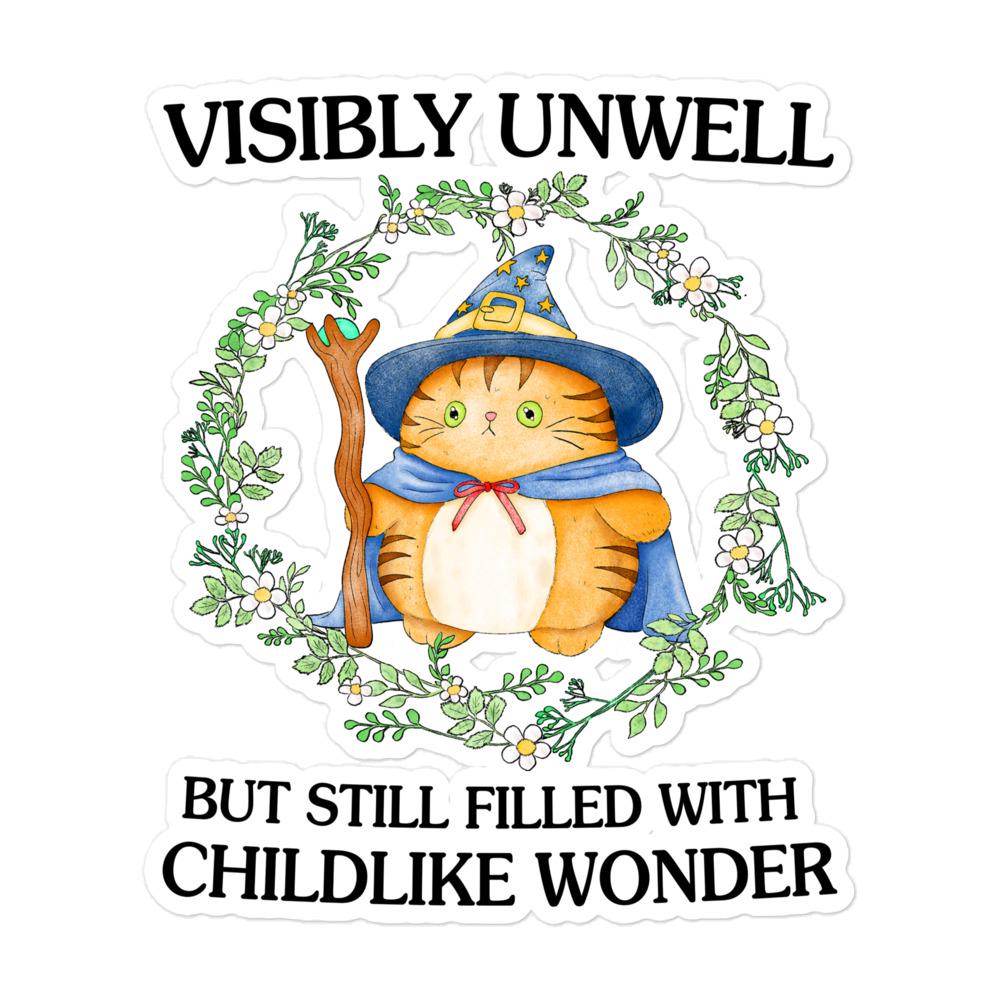 Unwell Bubble-free stickers