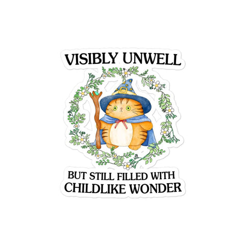 Unwell Bubble-free stickers