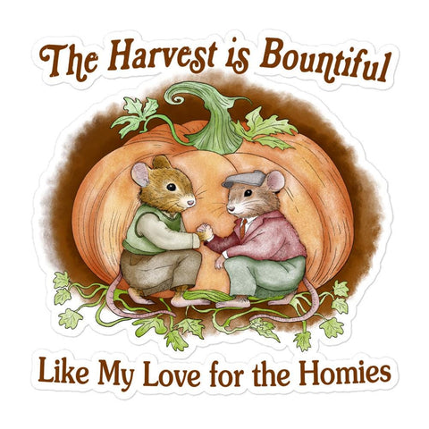 Bountiful Harvest Bubble-free stickers