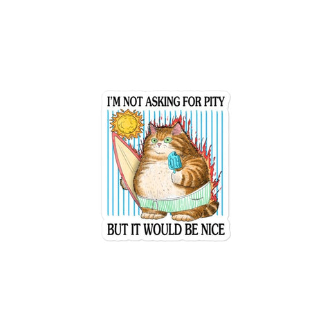 Pity Bubble-free stickers