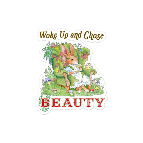 Chose Beauty Bubble-free stickers
