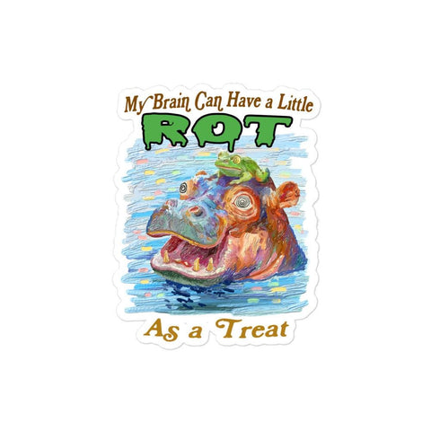 Brain Rot Bubble-free stickers