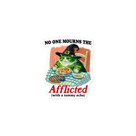 Afflicted Bubble-free stickers