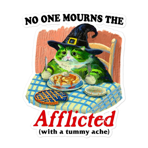 Afflicted Bubble-free stickers