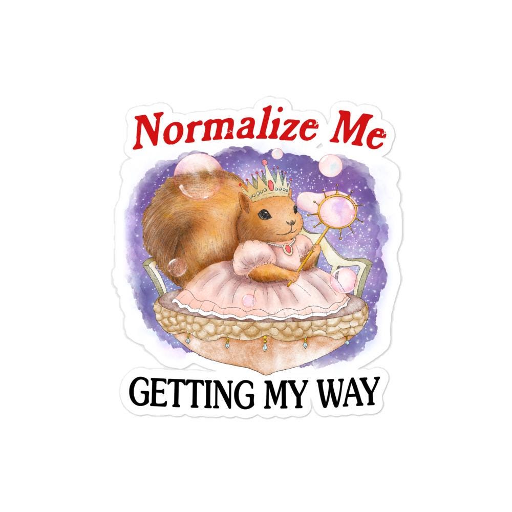 Getting My Way Bubble-free stickers