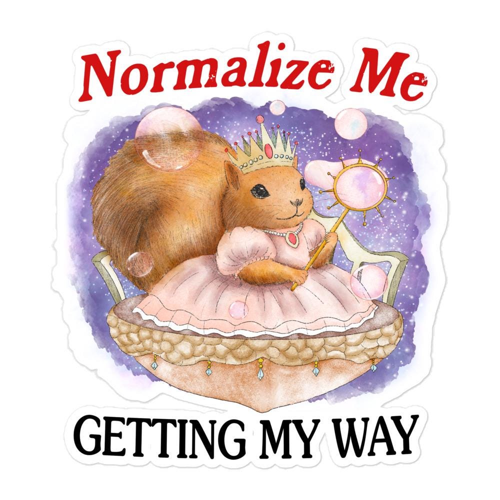Getting My Way Bubble-free stickers