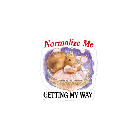 Getting My Way Bubble-free stickers
