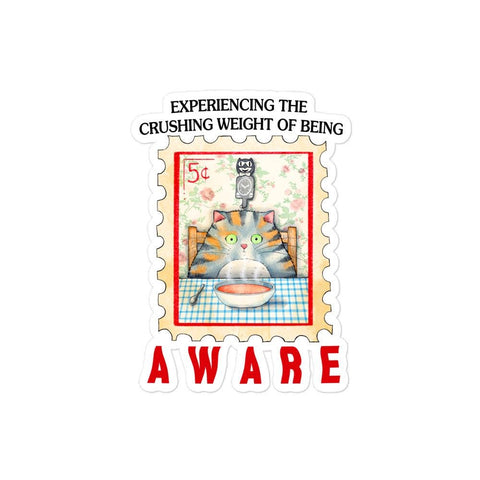 Being Aware Bubble-free stickers