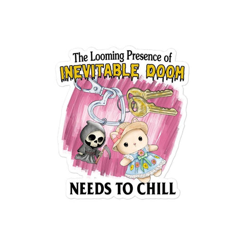 Looming Doom Bubble-free stickers