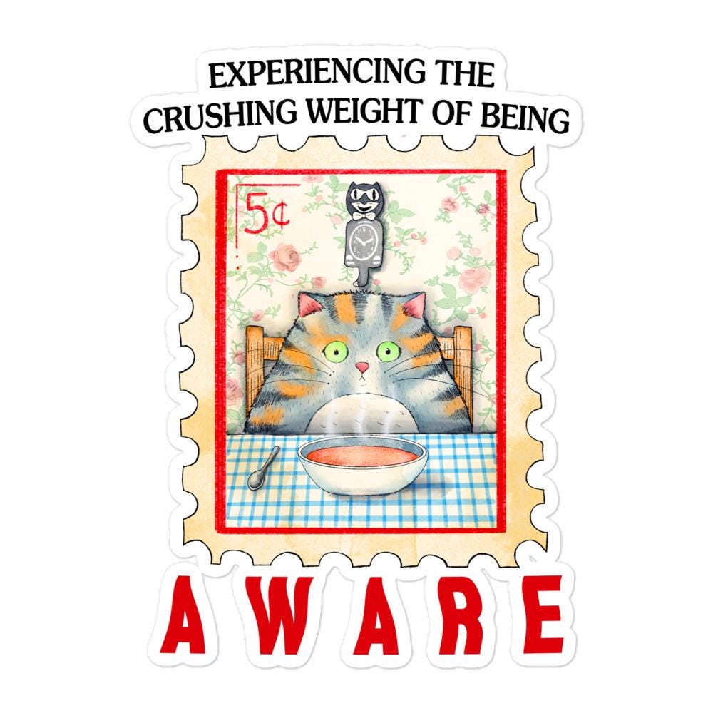 Being Aware Bubble-free stickers