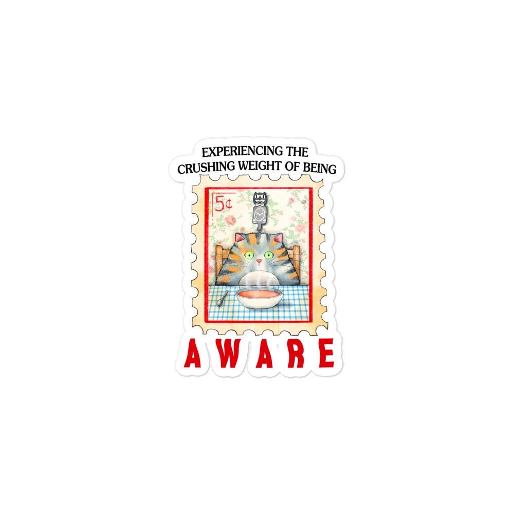 Being Aware Bubble-free stickers