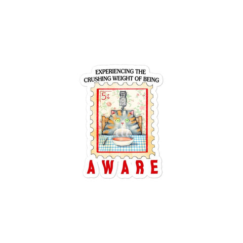 Being Aware Bubble-free stickers