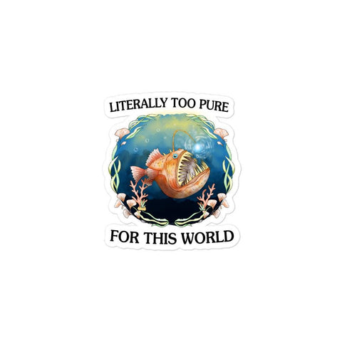Too Pure Bubble-free stickers
