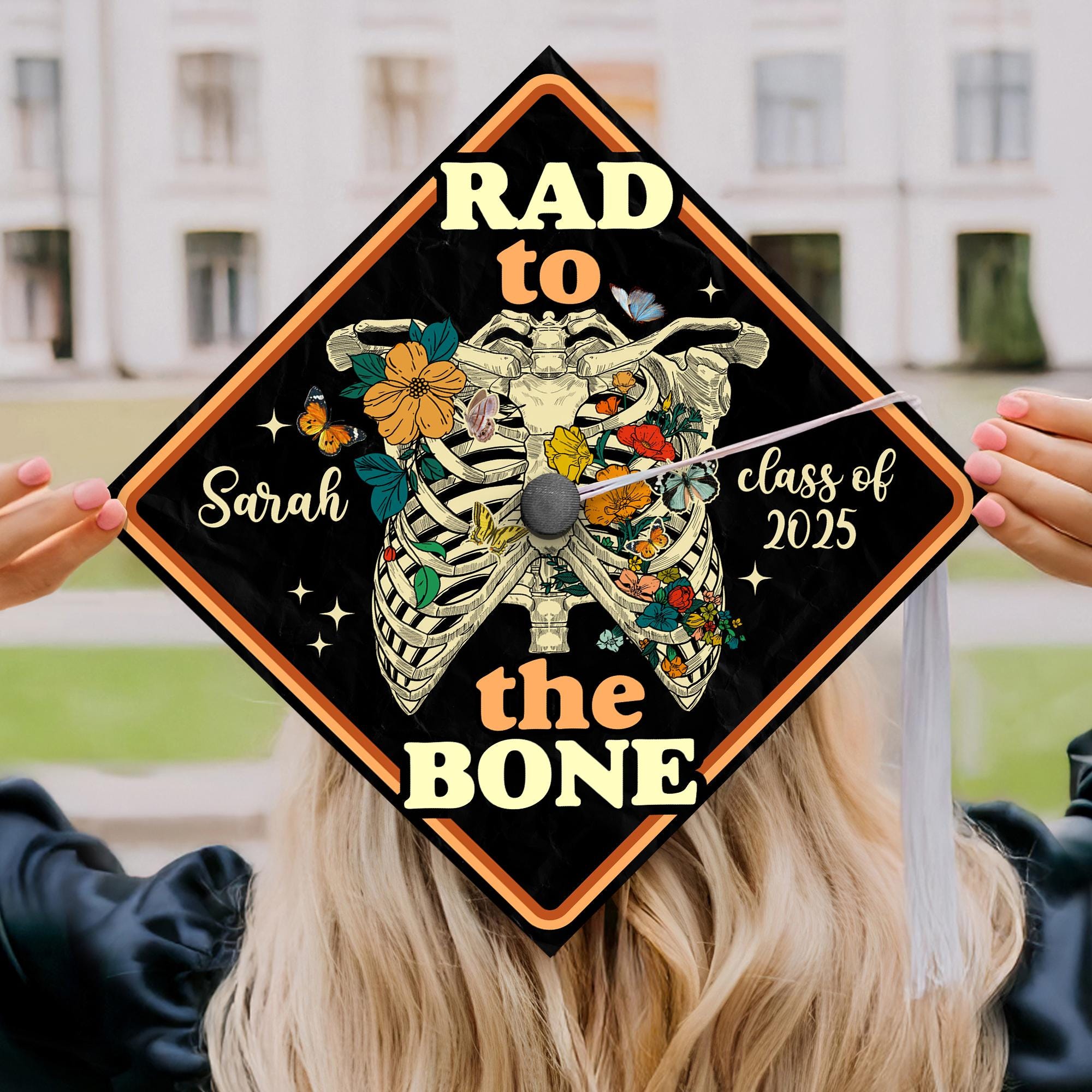 Radiology Technologist Graduation Cap Topper, Rad Tech Graduation Decoration, Radiology Graduation Gifts, Class Of 2025
