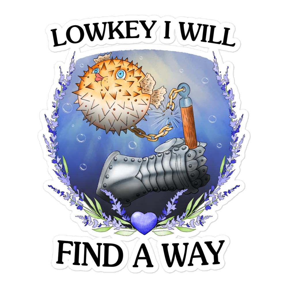 Find a Way Bubble-free stickers
