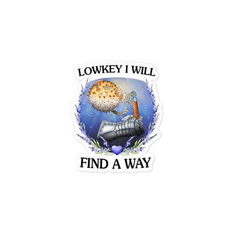 Find a Way Bubble-free stickers