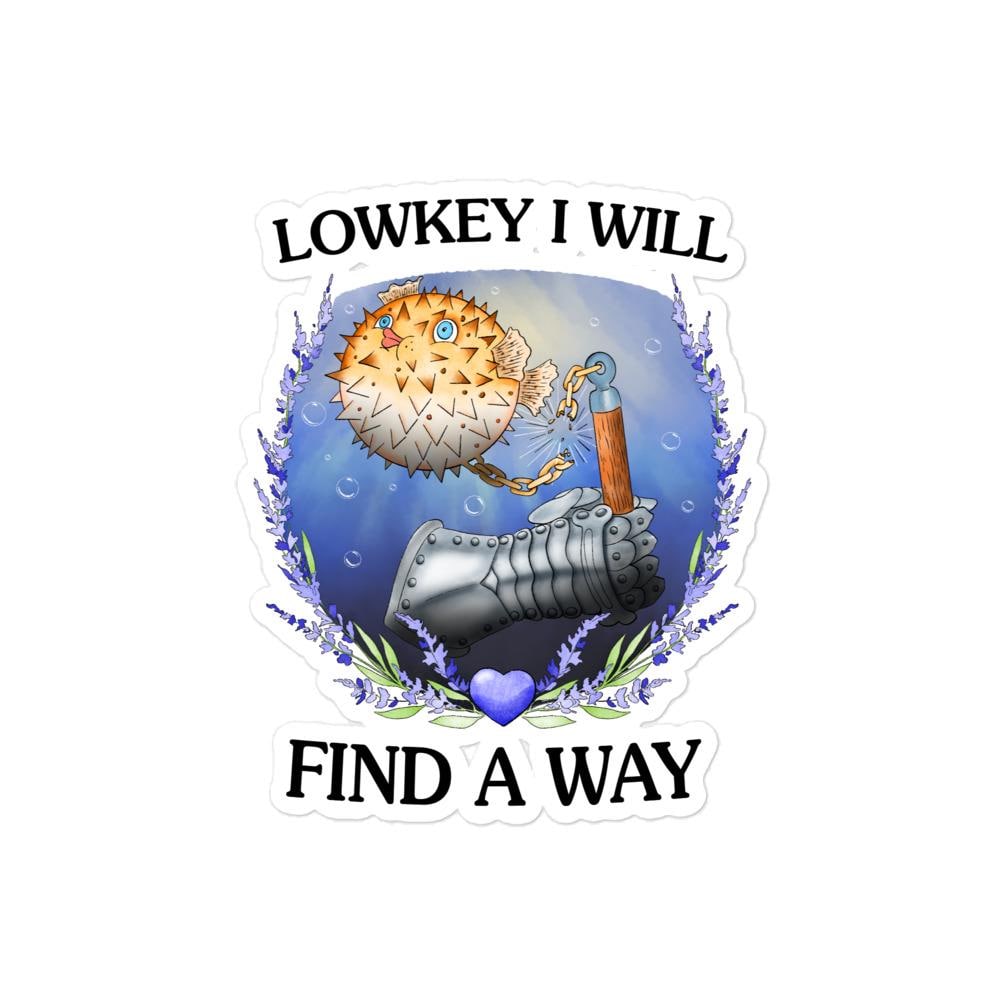 Find a Way Bubble-free stickers