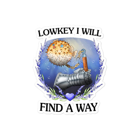 Find a Way Bubble-free stickers