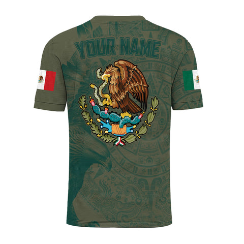 Personalized Name Mexican Soccer Jersey, Men's Quick Dry Soccer Jersey, Football Jersey Uniforms for Team