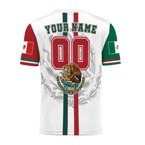 Custom Name Mexican Soccer Jersey, Men's Quick Dry Soccer Jersey, Football Jersey Uniforms for Team