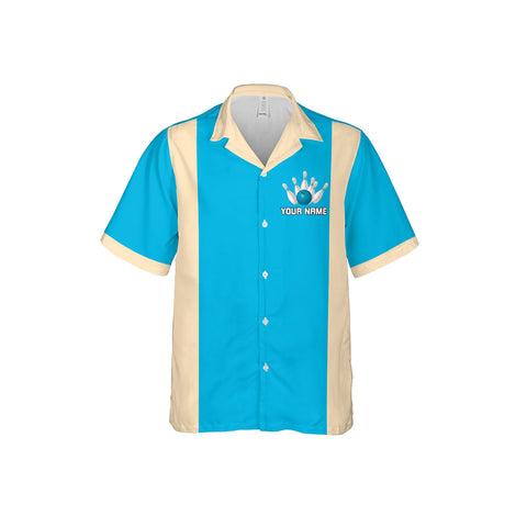 Personalized Name Team Name Bowling Hawaii Shirts for Men and Women 3D, Bowling Hawaiian Shirts for Team Bowling, Bowling fan Gift