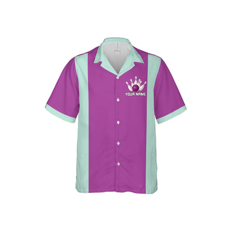 Personalized Name Team Name Bowling Hawaii Shirts for Men and Women 3D, Bowling Hawaiian Shirts for Team Bowling, Bowling fan Gift