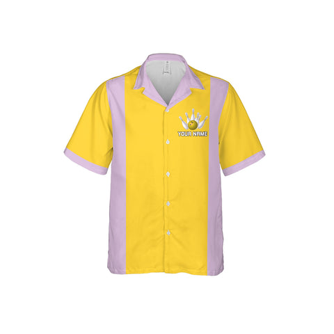 Personalized Name Team Name Bowling Hawaii Shirts for Men and Women 3D, Bowling Hawaiian Shirts for Team Bowling, Bowling fan Gift